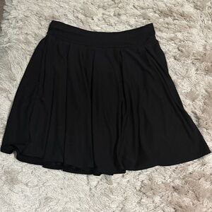 INC International Concepts Black Circle Skirt